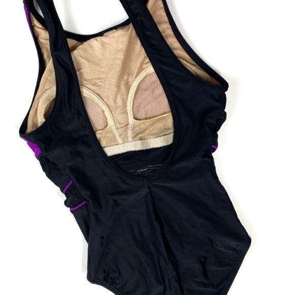 Vintage 1990’s Mesh Open Back Speedo Swim Suit - Picture 11 of 13